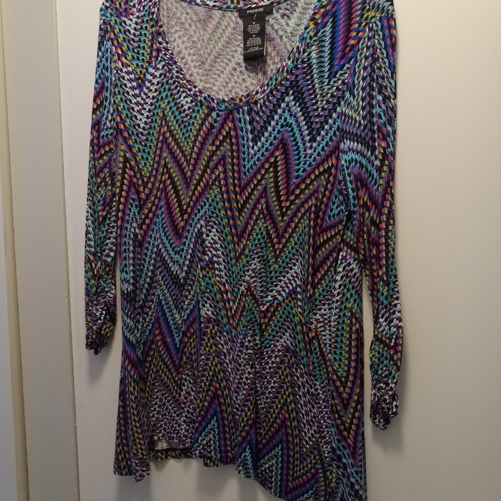 Medium Womens half sleeve multi colored shirt by Premise
